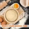 imageEfar Bread Proofing Basket Set of 2 9 Inch Round Dough Bowls for Rising Sourdough Bread Baking Supplies with Liners for Home and Professional BakingRound
