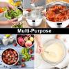 imageEfar Mixing Bowls with Lids 6Piece Stainless Steel Salad Bowls Metal Nesting Bowls for Baking Cooking and Prepping Airtight Lids ampamp Stackable Design Size 45 3 15 QT ColorfulBlack