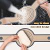 imageEfar Silicone Bread Sling for Dutch Oven 2Piece Reusable Silicone Bread Baking Mat with Long Handle NonStick ampamp Easy to Clean Ideal for Transferring Sourdough