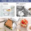 imageEfar Stainless Steel Bento Box Large 2400ml Metal Lunch Box 81oz LeakProof Lunch Food Container with Lids and Divider Reusable Meal Storage for Camping Picnic Travel Work2