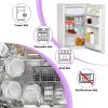 imageEfar Stainless Steel Food Containers with Lids Set of 5 Round Snack Containers for Kids Toddlers Adults Metal Food Storage Box for School Lunch Leak Proof 3oz 6oz 129oz 203oz 304ozRed  Purple  Green  Blue  Orange
