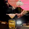 imageFine Mesh Strainer Set of 2 Efar 33 Inches Stainless Steel Tea Strainer with Long Handle Small Conical Mesh Strainers Sieve for Cocktail Coffee Food Rust Proof ampamp Easy to CleanGoldCopper2
