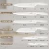imageEfar 12Piece Kitchen Knife Set Stainless Steel Chef Knives Set with 6 Blade Guards Sharp Kitchen Cooking Knife with Ergonomic Handle AntiRust ampamp Easy to Clean MulticolorCream