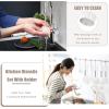 imageEfar 14 Pieces Silicone Cooking Utensils Set Kitchen Utensils Set with Holder Spatula Ladle Spoon Tong Slotted Turner for Nonstick Cookware Heat Resistant ampamp Stainless Steel Handle BlackCream White