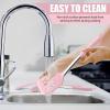 imageEfar Cooking Utensils Set of 4 Silicone Kitchen Utensils for Nonstick Cookware Heat Resistant ampamp Nontoxic Slotted Spatula Solid Spoon Turner for Flipping Mixing Serving BastingPinkPink