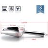 imageEfar Mini Ice Scoop Set of 2 3 Ounce Stainless Steel Scoops for Ice CubeCandyFlourSugar Metal Utility Scoops for Canisters Baking Kitchen Pantry Rust Proof ampamp Dishwasher SafeSilver