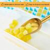 imageEfar Mini Metal Scoop 3oz Stainless Steel Ice Scooper for Kitchen Freezer Bar Wedding Party Multipurpose for CandyFlourPet Dry Food Utility Small Scoop for Jar Canister Dishwasher Safe SilverGold