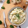 imageEfar Pasta Bowls Set of 4 35oz Large Salad Bowls for Serving Wide and Shallow Ceramic Plates for Kitchen Double Reactive Glaze Microwave and Dishwasher Safe Ocean BlueSeashell White