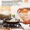 imageEfar Silicone Cooking Utensils Set 24Pcs Heat Resistant Kitchen Utensil with Holder Silicone Kitchen Tools with Spatula Turner Spoon Tongs Whisk NonToxic ampamp Dishwasher Safe KhakiWhite
