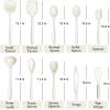 imageEfar Silicone Cooking Utensils Set 24Pcs Heat Resistant Kitchen Utensil with Holder Silicone Kitchen Tools with Spatula Turner Spoon Tongs Whisk NonToxic ampamp Dishwasher Safe KhakiWhite