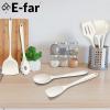 imageEfar Silicone Cooking Utensils Set 24Pcs Heat Resistant Kitchen Utensil with Holder Silicone Kitchen Tools with Spatula Turner Spoon Tongs Whisk NonToxic ampamp Dishwasher Safe KhakiWhite