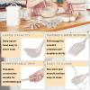 imageEfar Silicone Cooking Utensils Set 24Pcs Heat Resistant Kitchen Utensil with Holder Silicone Kitchen Tools with Spatula Turner Spoon Tongs Whisk NonToxic ampamp Dishwasher Safe KhakiKhaki