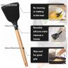 imageEfar Silicone Cooking Utensils Set 446 Heat Resistant 10PCS Kitchen Utensils Set with Wooden Handle for Nonstick Cookware Kitchen Tools Spatula Whisk Tongs Ladle Nontoxic ampamp Healthy WhiteBlack