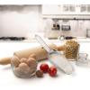 imageIce Scoop Efar Stainless Steel Kitchen Utility Scoop Set Ideal for Ice CubeCoffee BeanFoodCandyFlourPopcorn Set of 3 5812 Ounce358 Ounce