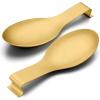 imageSpoon Rest Efar Matte Black Stainless Steel Spoon Ladle Holder Spatula Rest for Kitchen Stove Top Large Size ampamp Dishwasher SafeGold