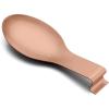 imageSpoon Rest Efar Matte Black Stainless Steel Spoon Ladle Holder Spatula Rest for Kitchen Stove Top Large Size ampamp Dishwasher SafeCopper