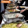 image12Piece Large Serving Utensils Set Efar Stainless Steel 98 Inch Serving Slotted Spoons 99 Inch Fork 94 Inch Tong for Buffet Catering Banquet Mirror Finish ampamp Dishwasher SafeCopper12