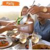 image12Piece Large Serving Utensils Set Efar Stainless Steel 98 Inch Serving Slotted Spoons 99 Inch Fork 94 Inch Tong for Buffet Catering Banquet Mirror Finish ampamp Dishwasher SafeSilver12