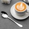 image12Piece Teaspoons Efar 67 Inches Stainless Steel Small Spoons for Home Kitchen Restaurant Mirror Polished ampamp Dishwasher SafeRaindrop Edged Handle