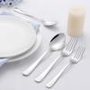 image20Piece Heavy Duty Silverware Set for 4 Efar Stainless Steel Flatware Cutlery Set Thick Metal Tableware Eating Utensils Include Forks Spoons Knives Square Edge ampamp Mirror Polished Dishwasher Safe20