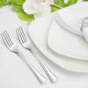 imageDinner Forks Set of 12 Efar 79 Inch Stainless Steel Forks for Home Kitchen or Restaurant Nontoxic ampamp Mirror Polished Scalloped Edge ampamp Dishwasher Safe67 Inches