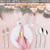 imageDinner Forks Set of 12 Efar 79 Inch Stainless Steel Forks for Home Kitchen or Restaurant Nontoxic ampamp Mirror Polished Scalloped Edge ampamp Dishwasher Safe79 Inches