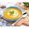 imageDinner Spoons Set of 12 Efar 79 Inch Stainless Steel Soup Spoons Tablespoons for Home Kitchen or Restaurant Nontoxic ampamp Mirror Polished Scalloped Edge ampamp Dishwasher Safe79 Inches