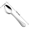 imageDinner Spoons Set of 12 Efar 79 Inch Stainless Steel Soup Spoons Tablespoons for Home Kitchen or Restaurant Nontoxic ampamp Mirror Polished Scalloped Edge ampamp Dishwasher Safe79 Inches