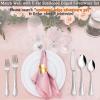 imageDinner Spoons Set of 12 Efar 79 Inch Stainless Steel Soup Spoons Tablespoons for Home Kitchen or Restaurant Nontoxic ampamp Mirror Polished Scalloped Edge ampamp Dishwasher Safe79 Inches