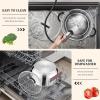 imageEfar 6 QT Stainless Steel Pot Stock Cooking Pot with Visible Lid for Simmering Soup Pasta TriPly Thick Base for Induction Gas Dual Silicone Handles for Heat Proof NonToxic ampamp Dishwasher Safe6 Quart