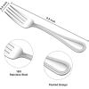 imageEfar Salad Forks Set of 12 69 Inch Pearled Edge Dessert Forks Stainless Steel Suitable for Party Home Kitchen and Restaurant Nontoxic ampamp Mirror Polished Dishwasher Safe69inches