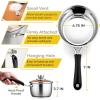 imageEfar Saucepan with Lid Max Capacity 2 Quart Stainless Steel Sauce Pot with Glass Lid for Cooking Easy Clean ampamp Rust Free Dishwasher SafeStainless Steel