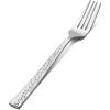 imageSalad Forks Set of 12 Efar 67 Inch Stainless Steel Hammered Dessert Forks for Home Kitchen or Restaurant Nontoxic ampamp Mirror Polished Squared Edge ampamp Dishwasher Safe67 Inches