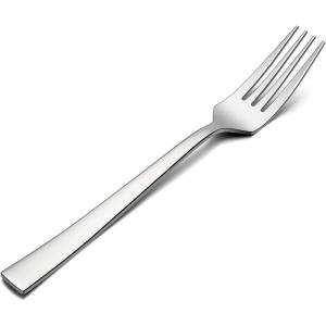 imageDinner Forks Set of 6 Efar 79 Inch Stainless Steel Forks for Home Kitchen or Restaurant Nontoxic ampamp Mirror Polished Squared Edge ampamp Dishwasher Safe67 Inches