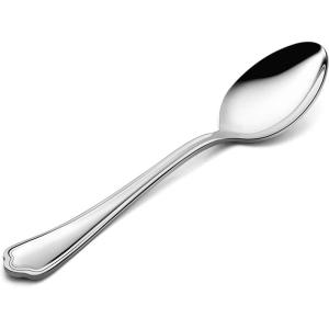 imageDinner Spoons Set of 12 Efar 79 Inch Stainless Steel Soup Spoons Tablespoons for Home Kitchen or Restaurant Nontoxic ampamp Mirror Polished Scalloped Edge ampamp Dishwasher Safe79 Inches
