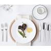 image20Piece Silverware Set Efar Stainless Steel Flatware Set Service for 4 Modern Tableware Cutlery Set includes Forks Spoons Knives Square Edge ampamp Mirror Finish Dishwasher Safe60 Pieces