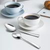 image20Piece Silverware Set Efar Stainless Steel Flatware Set Service for 4 Modern Tableware Cutlery Set includes Forks Spoons Knives Square Edge ampamp Mirror Finish Dishwasher Safe60 Pieces