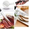 image53Piece Silverware Set with Steak Knives Serving Utensils Efar Stainless Steel Flatware Cutlery Set for 8 Modern Tableware Eating Utensils for Restaurant Kitchen Mirror Polished Dishwasher Safe53Piece with Serving Set