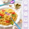 imageEfar 10Piece Rainbow Toddler Utensils Kid Stainless Steel Silverware Set Children Safe Forks and Spoons Set for Self Feeding Healthy ampamp NonToxic Mirror Polished ampamp Easy to CleanRainbow