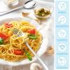 imageEfar 10Piece Rainbow Toddler Utensils Kid Stainless Steel Silverware Set Children Safe Forks and Spoons Set for Self Feeding Healthy ampamp NonToxic Mirror Polished ampamp Easy to CleanSilver