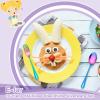imageEfar 10Piece Rainbow Toddler Utensils Kid Stainless Steel Silverware Set Children Safe Forks and Spoons Set for Self Feeding Healthy ampamp NonToxic Mirror Polished ampamp Easy to CleanRainbow