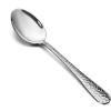 imageEfar 12Piece Stainless Steel Hammered Dinner Spoons Set Modern Silver Large Soup Spoons for Home Kitchen Restaurant Round Edge ampamp Mirror Polished Dishwasher Safe  79 Inches67 Inches