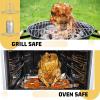 imageEfar Beer Can Chicken Holder for Grill Smoker Oven Vertical Stainless Steel Beer Butt Chicken Stand for Whole Chicken Roaster Food Grade ampamp NonToxic Rack for Tender and Juicy Chicken1 Rack