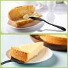 imageEfar Large Serving Utensils Set of 10 Black Stainless Steel Serving Spoon Slotted Spoon Fork Tong Cake Server and Butter Knife for Party Buffet Banquet Kitchen Mirror PolishedBlack