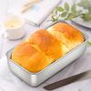 imageEfar Loaf Pan Set of 4 9x5 Inch Stainless Steel Bread Loaf Pan Metal Bakeware for Baking Bread Cake Meatloaf Brownies Healthy ampamp Non Toxic Easy Release ampamp Dishwasher SafeSilver