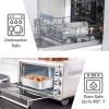 imageEfar Loaf Pan for Baking Bread 9 x 5 Inch Stainless Steel Baking Loaf Pans Metal Bakeware for Bread Meatloaf Cake Brownies Healthy ampamp Non Toxic Easy Release ampamp Dishwasher Safe  Set of 2Silver