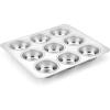 imageEfar 9Cup Muffin Pan Stainless Steel Muffin Pan Tin for Baking Metal Cupcake Pan Tray Nontoxic ampamp Healthy Oven ampamp Dishwasher Safe Regular Size  1137 x 1037 x 1 Inch