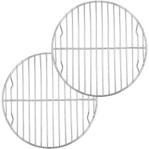 imageEfar 9 Inch Round Canning Steaming Racks Stainless Steel Round Baking Cooling Rack Set of 2 MultiPurpose for Air Fryer Pressure Cooker Dishwasher Safe9