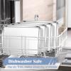 imageEfar Cookie Sheet for Baking 18x13 Stainless Steel Baking Sheet Pan for Oven Large Non Toxic Metal Baking Tray for Cake Cookies Healthy ampamp Rust Free Mirror Finish ampamp Dishwasher Safe 1 Pack4