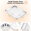 imageEfar Cookie Sheet for Baking 18x13 Stainless Steel Baking Sheet Pan for Oven Large Non Toxic Metal Baking Tray for Cake Cookies Healthy ampamp Rust Free Mirror Finish ampamp Dishwasher Safe 1 Pack3